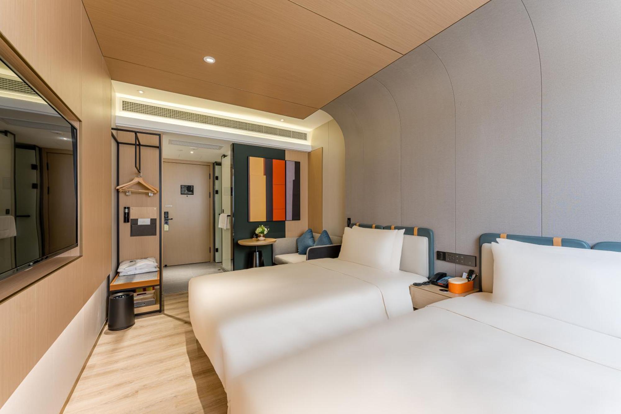 Atour Hotel Shanghai World Expo West Gaoke Road Exteriör bild
