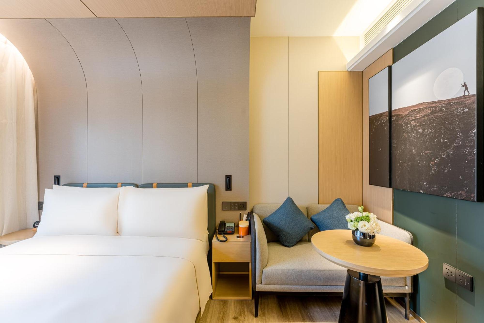 Atour Hotel Shanghai World Expo West Gaoke Road Exteriör bild