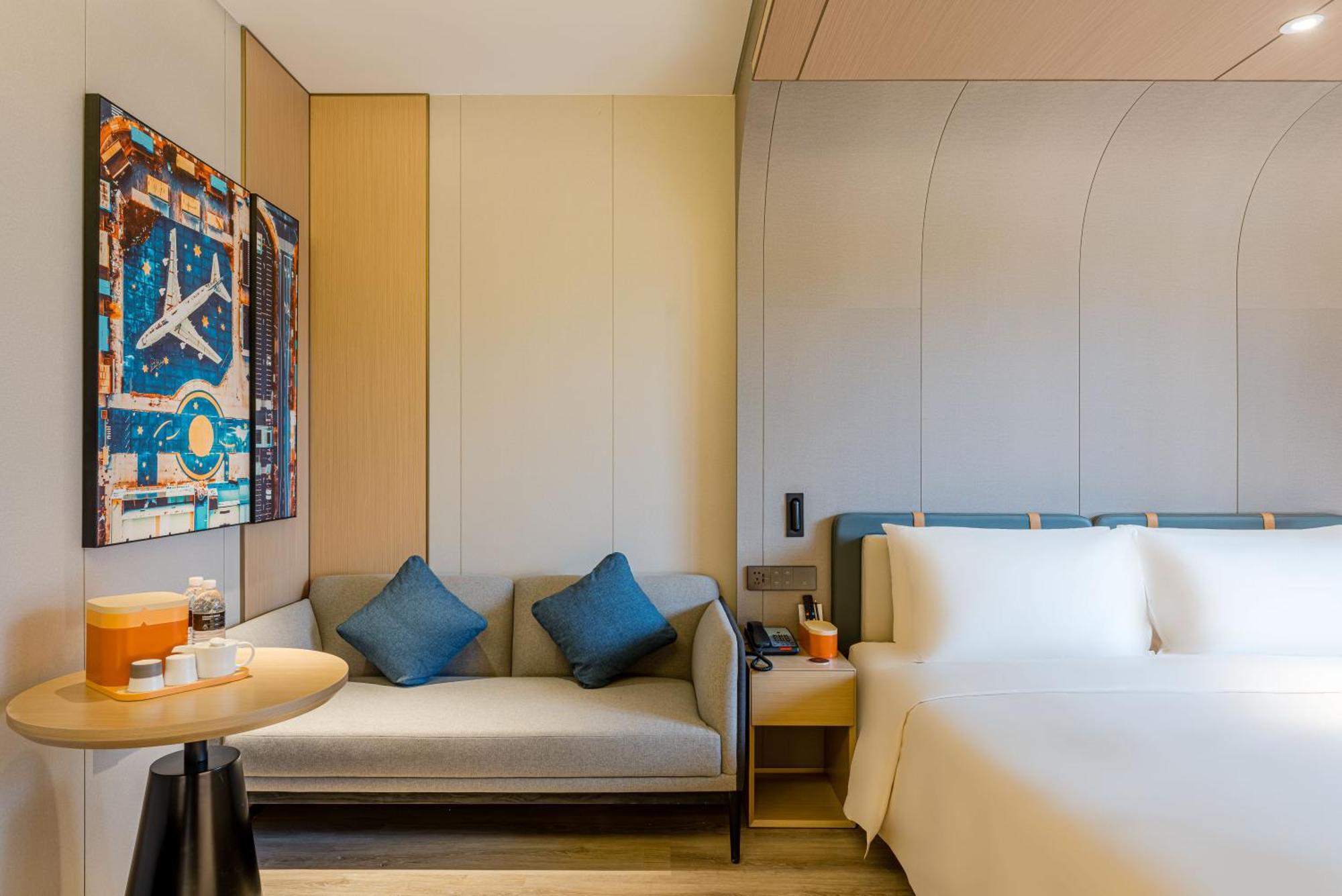 Atour Hotel Shanghai World Expo West Gaoke Road Exteriör bild