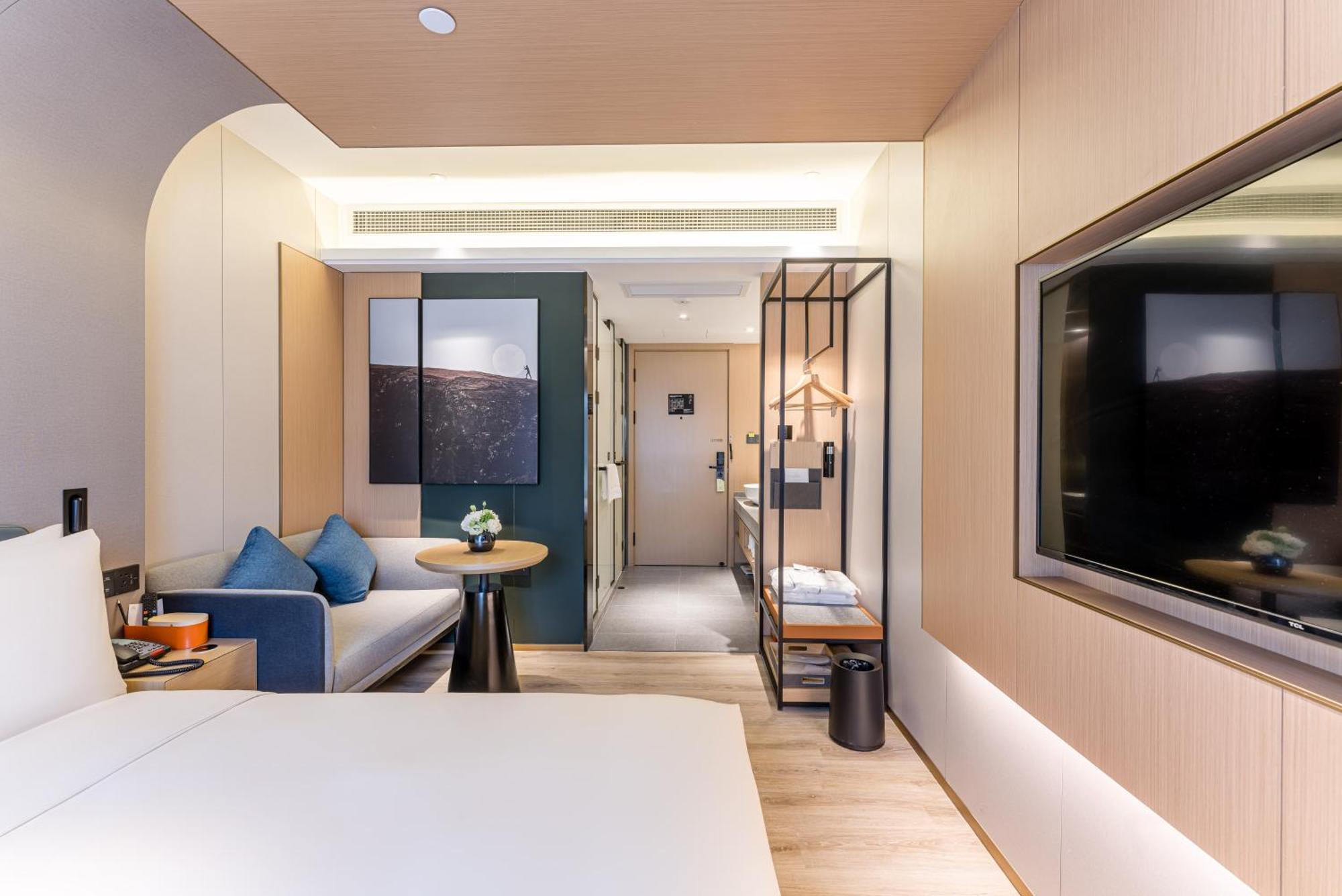 Atour Hotel Shanghai World Expo West Gaoke Road Exteriör bild