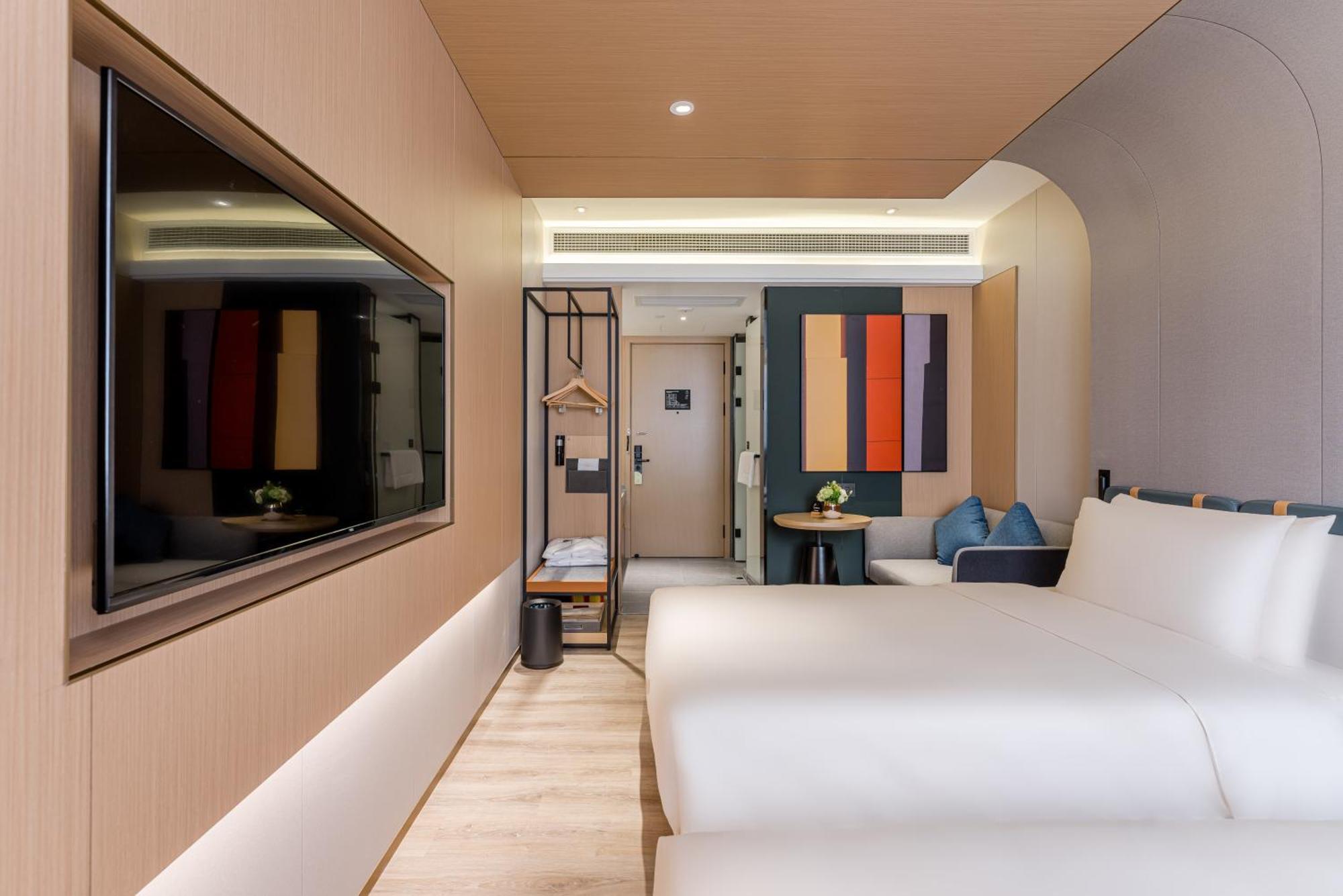 Atour Hotel Shanghai World Expo West Gaoke Road Exteriör bild