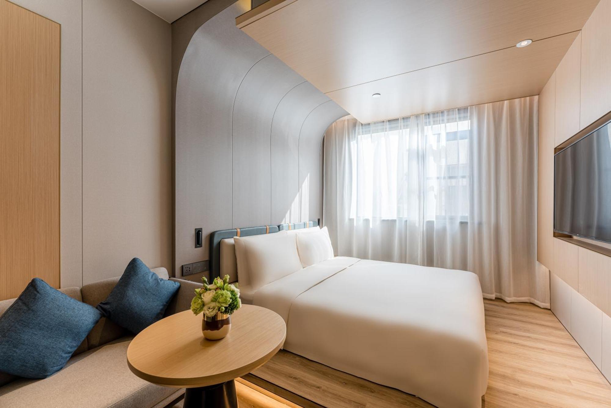 Atour Hotel Shanghai World Expo West Gaoke Road Exteriör bild