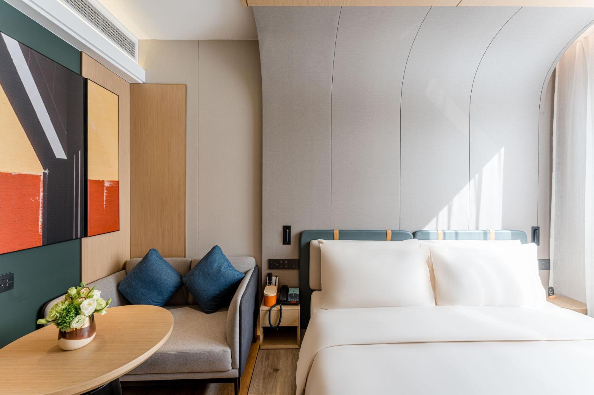Atour Hotel Shanghai World Expo West Gaoke Road Exteriör bild