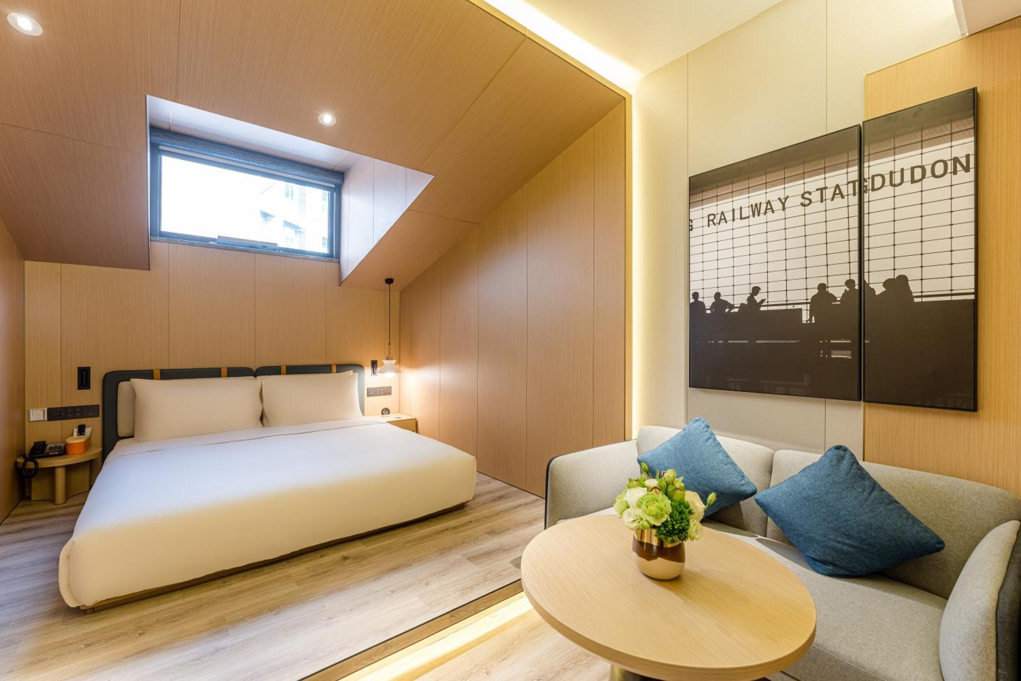 Atour Hotel Shanghai World Expo West Gaoke Road Exteriör bild