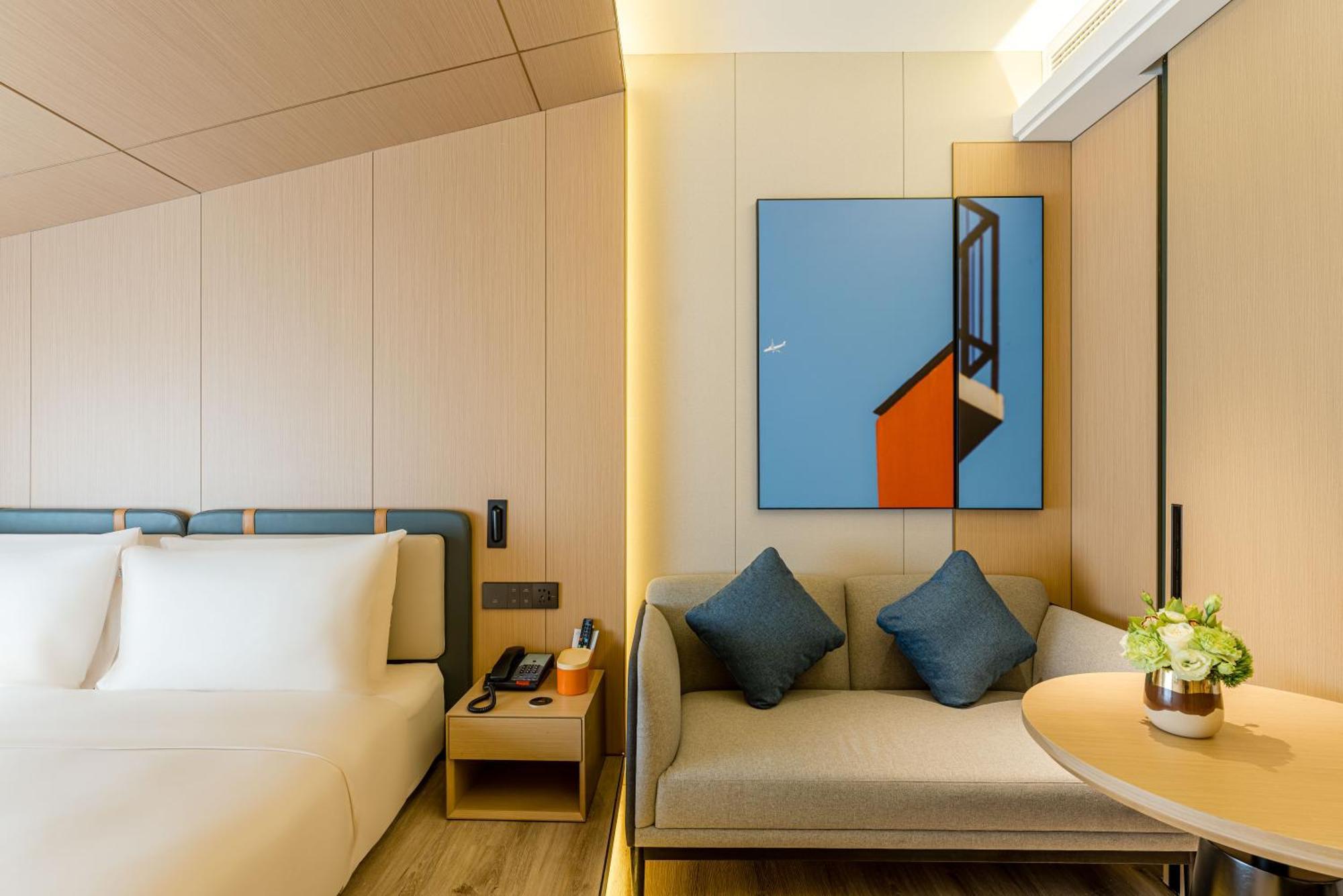 Atour Hotel Shanghai World Expo West Gaoke Road Exteriör bild