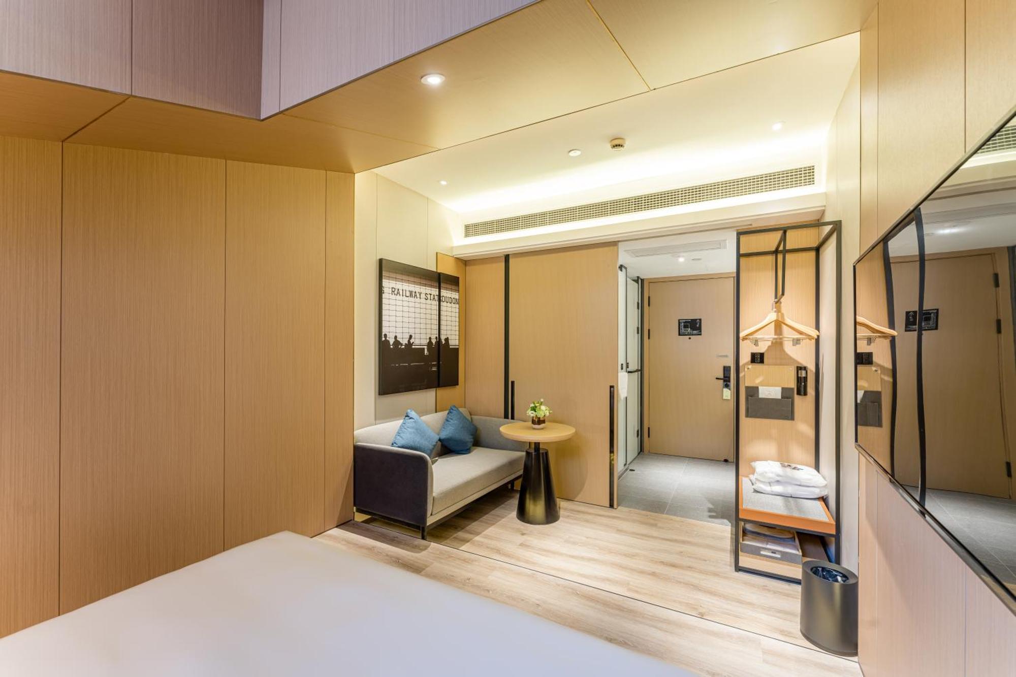 Atour Hotel Shanghai World Expo West Gaoke Road Exteriör bild